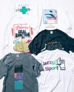 「Jazzy Sport POP UP SHOP in BEAMS T HARAJUKU」で販売されるTシャツ。