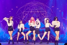 「IZ*ONE 1st Concert『Eyes On Me』inソウル」の様子。 (c)OFF THE RECORD