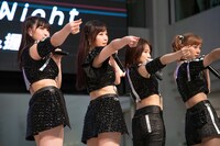 モーニング娘。'19「人生Blues / 青春Night」発売記念イベントの様子。