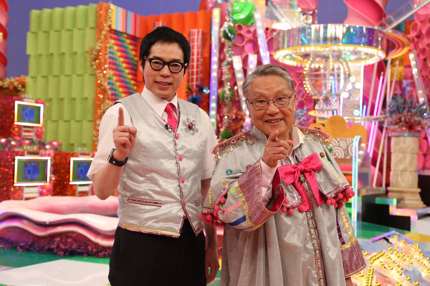 今田耕司と伊東四朗。(c)フジテレビ