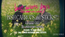 beat mints boyz「BiSH CARROTS and STiCKS??」告知動画のキャプチャ。