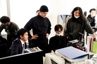 「クローバー」製作の様子。