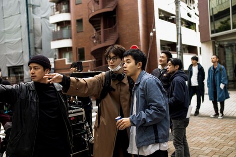 「クローバー」メイキング写真