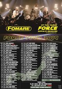 FOMARE「FORCE TOUR 2019」告知ビジュアル
