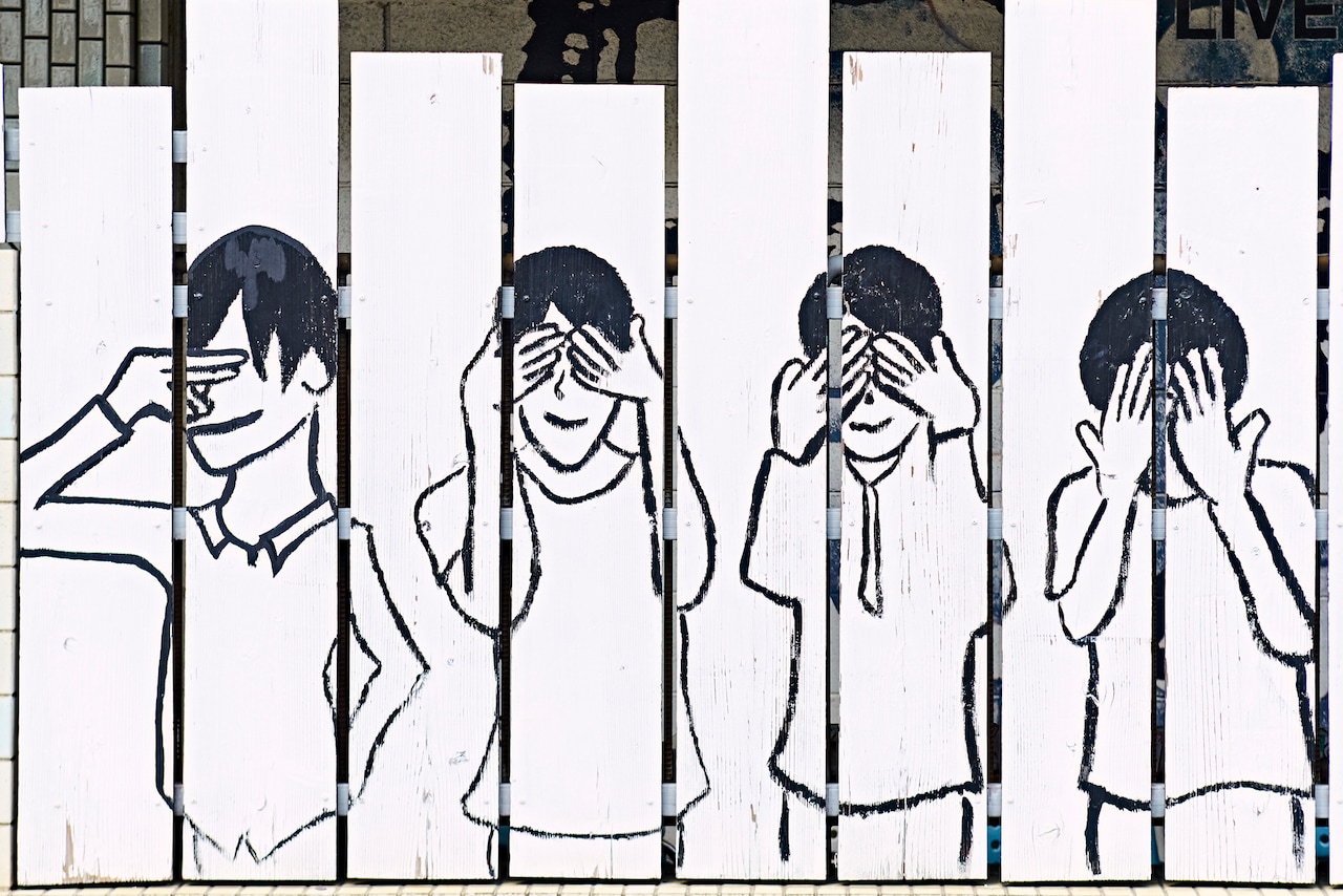 外壁に描かれているKANA-BOONのイラスト。