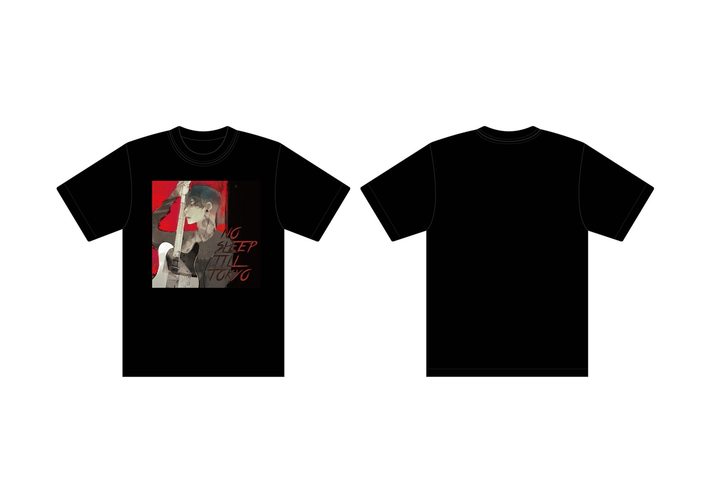 MIYAVI「NO SLEEP TILL TOKYO」UNIVERSAL MUSIC STORE限定セットのTシャツ。