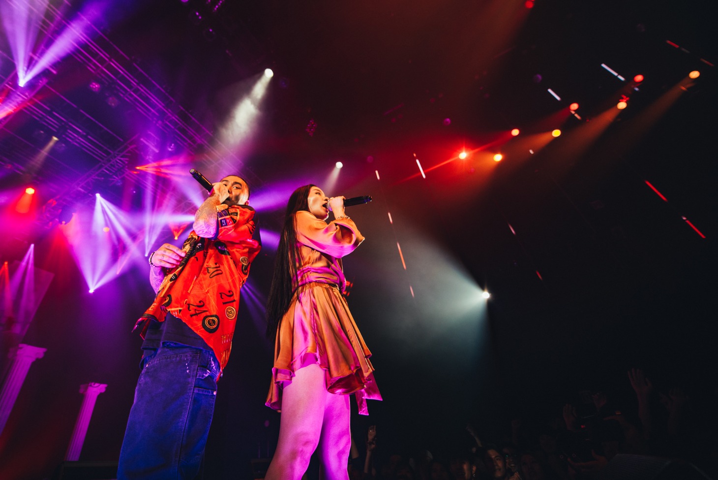 左からANARCHY、Awich。（Photo by cherry chill will.）