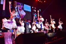 「天晴れ！原宿全国ツアー 2019」東京・Zepp DiverCity TOKYO公演の様子。