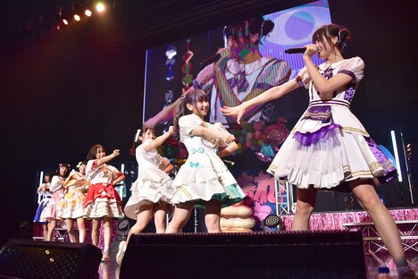 「天晴れ!原宿全国ツアー 2019」東京・Zepp DiverCity TOKYO公演の様子。