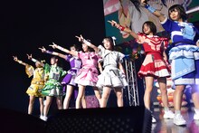 「天晴れ！原宿全国ツアー 2019」東京・Zepp DiverCity TOKYO公演の様子。