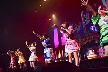 「天晴れ！原宿全国ツアー 2019」東京・Zepp DiverCity TOKYO公演の様子。