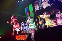 「天晴れ！原宿全国ツアー 2019」東京・Zepp DiverCity TOKYO公演の様子。