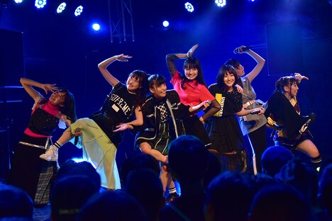 はちみつロケット「雨宮かのんラストライブ Diary~未来~」の様子。