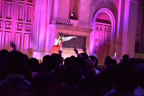 西田望見「フリーライブ“#のぞみるソロみる 大おひろめ会！”」の様子。（撮影：高田真希子）