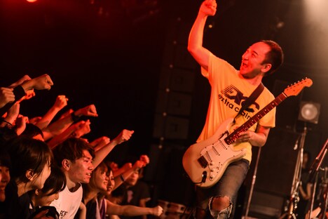 北畑欽也（Vo, G）（Photo by Masanori Fujikawa）