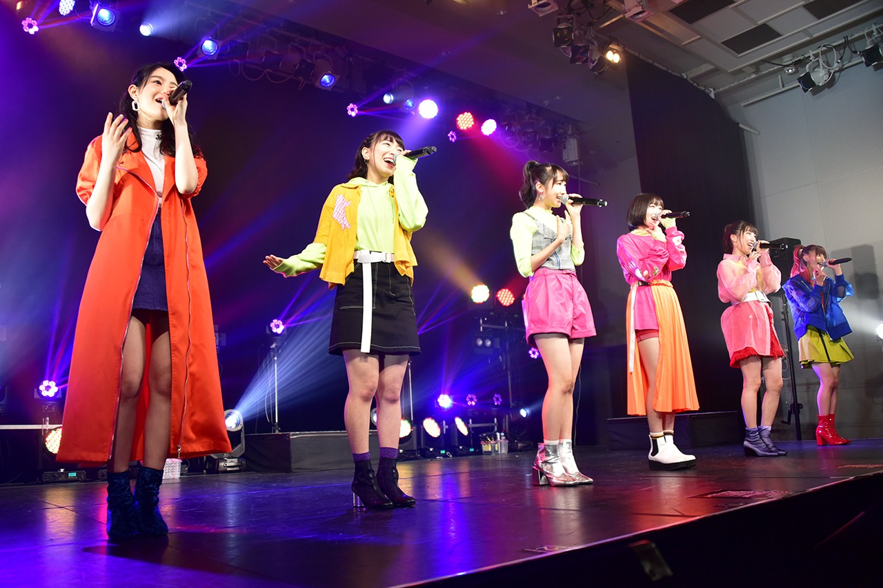 「はちみつロケット新体制ファーストライブ SEASON2スタート！」の様子。