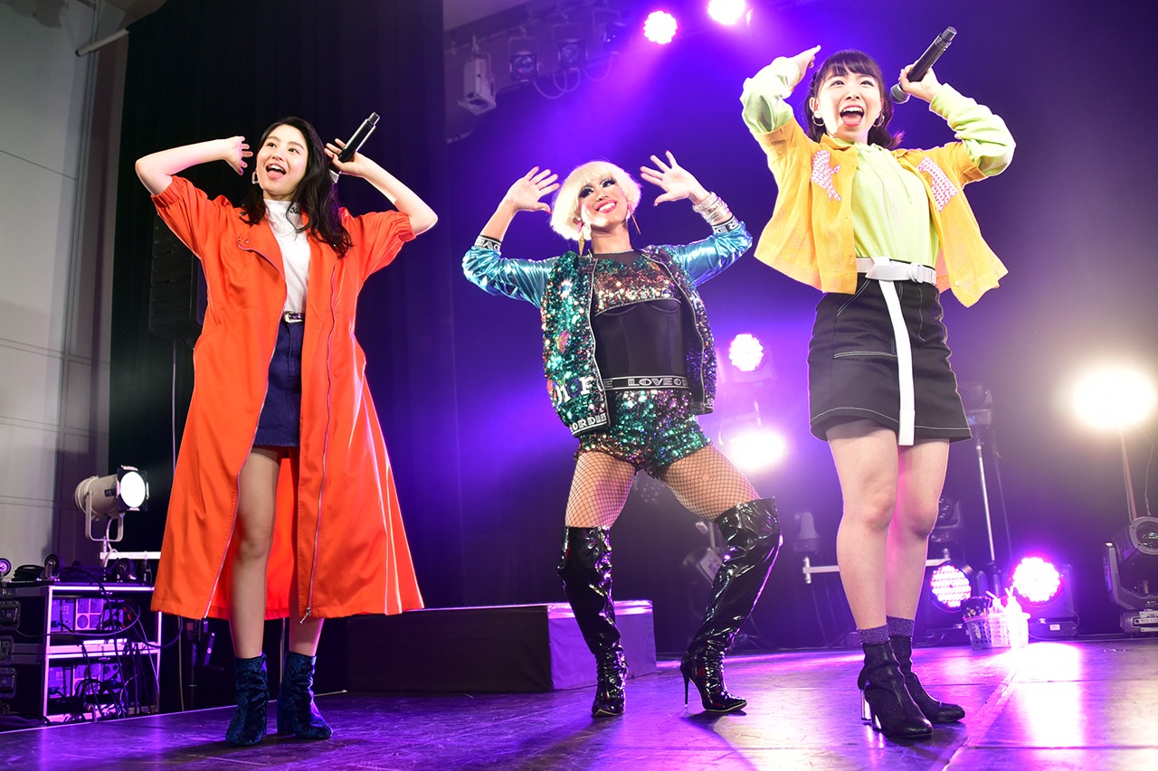 「はちみつロケット新体制ファーストライブ SEASON2スタート！」の様子。
