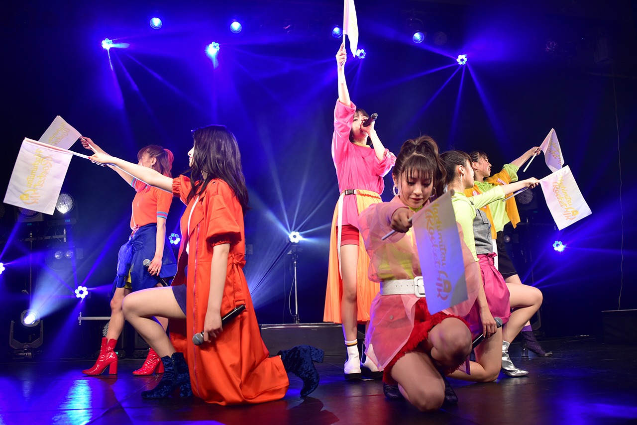 「はちみつロケット新体制ファーストライブ SEASON2スタート！」の様子。