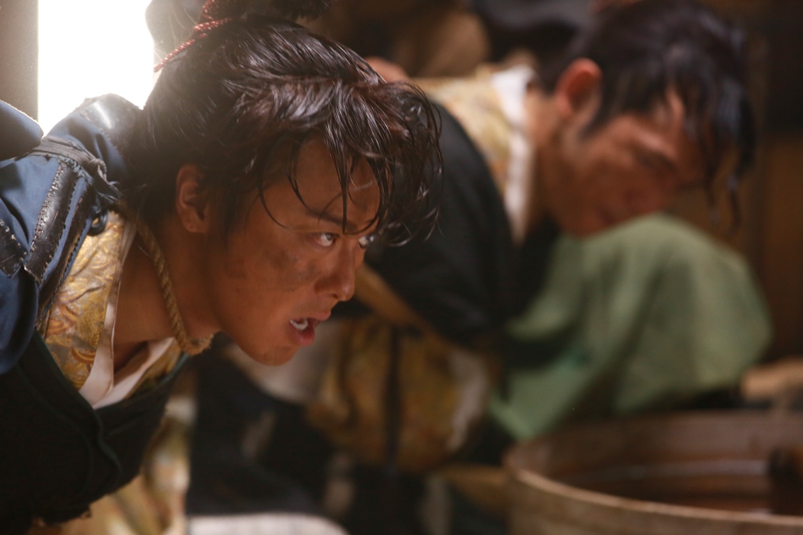 映画「3人の信長」より信長・甲を演じるEXILE TAKAHIRO。(c)2019「3人の信長」製作委員会