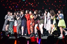 「ハロプロ プレミアム アンジュルム コンサートツアー 2019春 ファイナル 和田彩花卒業スペシャル 輪廻転生 ～あるとき生まれた愛の提唱～」の様子。