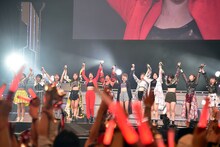 「ハロプロ プレミアム アンジュルム コンサートツアー 2019春 ファイナル 和田彩花卒業スペシャル 輪廻転生 ～あるとき生まれた愛の提唱～」の様子。