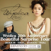 「Wyolica 20th Anniversary~ Beautiful Surprise Tour~」告知ビジュアル