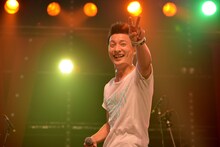 城戸けんじろ（Vo / ジャパハリネット）（Photo by Yasumasa Handa［showcase］）