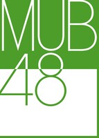 MUB48のロゴ (c)YKBK48