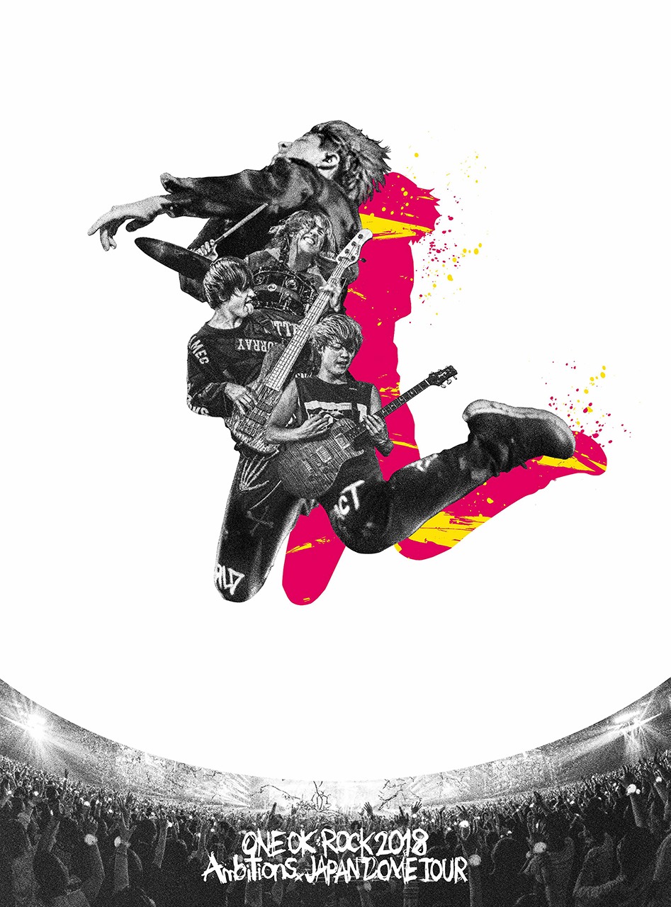 ONE OK ROCK「ONE OK ROCK 2018 AMBITIONS JAPAN DOME TOUR」ジャケット