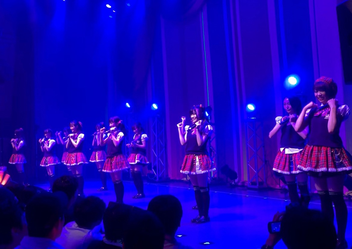 SUPER☆GiRLS「9th Birthday LIVE」の様子。