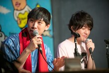 左からミト（クラムボン）、RAM RIDER。