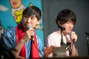 左からミト(クラムボン)、RAM RIDER。