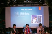 「ライブナタリー Presents Respect! トークライブ Vol.2 ~TM NETWORK 勝手に名曲総選挙~」の様子。
