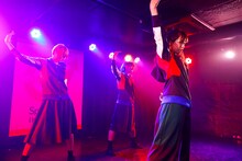 Malcolm Mask McLaren「The Idiot's Song」発売記念イベントの様子。（写真提供：エイジアプロモーション）