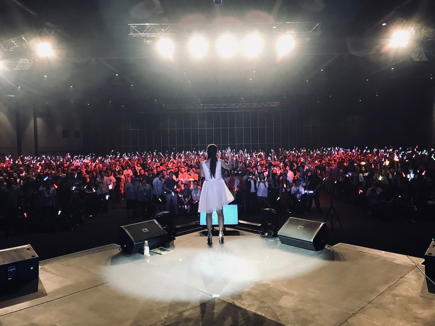 Liaのライブの様子。（写真提供：1st PLACE）