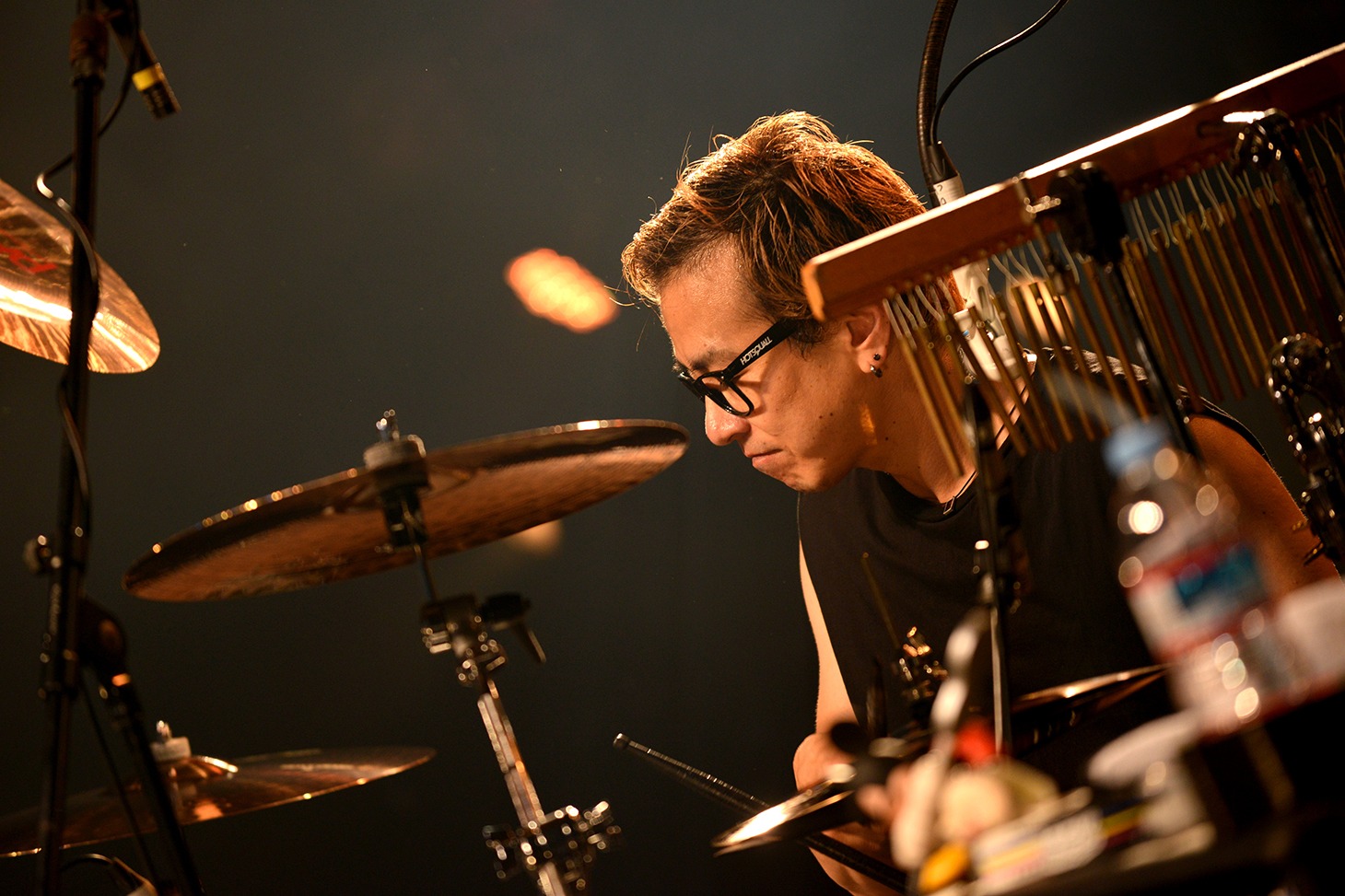ドウメンヨウヘイ（Dr, Cho / HOTSQUALL）（Photo by Yasumasa Handa［showcase］）