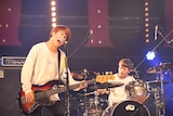 内田優貴(B / Track's)(Photo by Teppei Kishida)