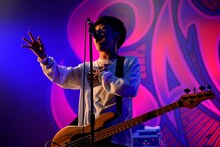 庵原将平（Vo, B / SHANK）（Photo by Yasumasa Handa［showcase］）