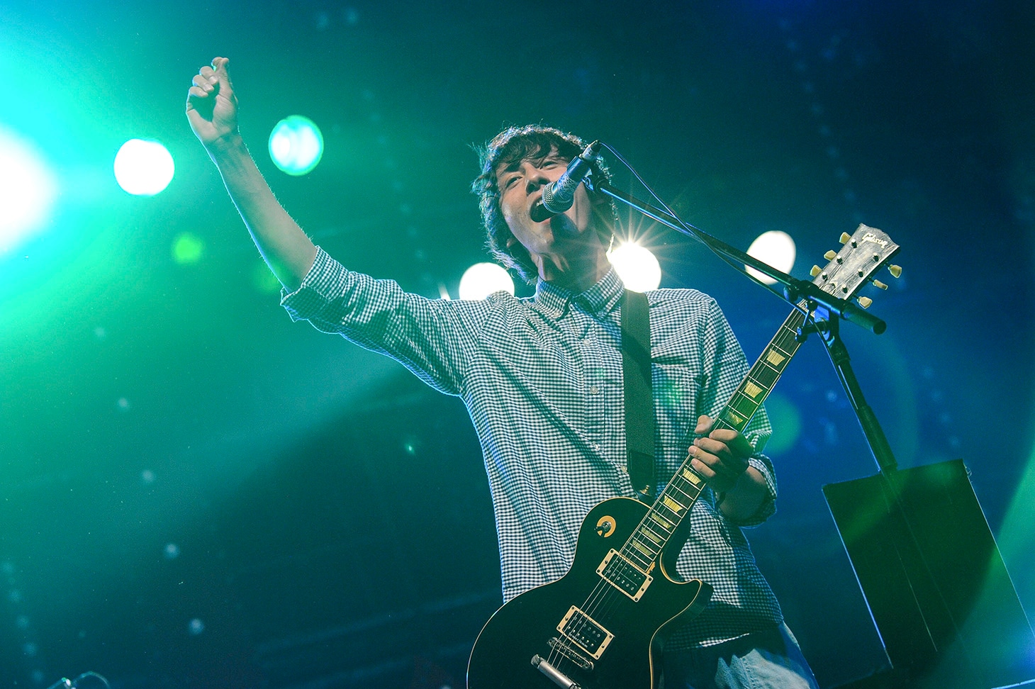 JOEY（Vo, G / EGG BRAIN）（Photo by Yuji Honda）