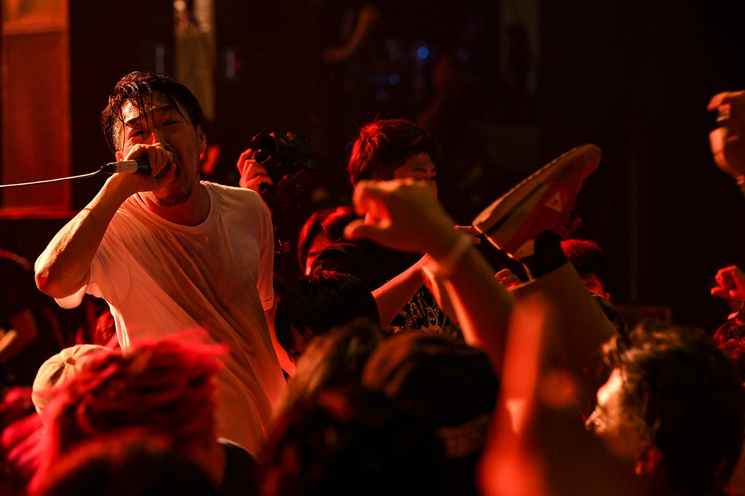 Takashi Uesugi（Vo / ENDZWECK）（Photo by Teppei Kishida）