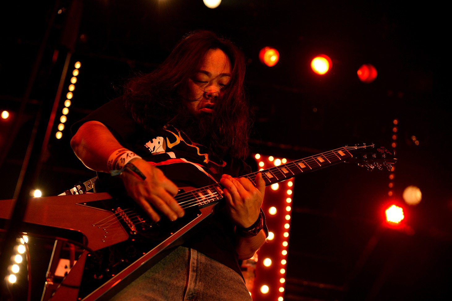 YUTA（Vo, G / HAWAIIAN6）（Photo by Yasumasa Handa［showcase］）