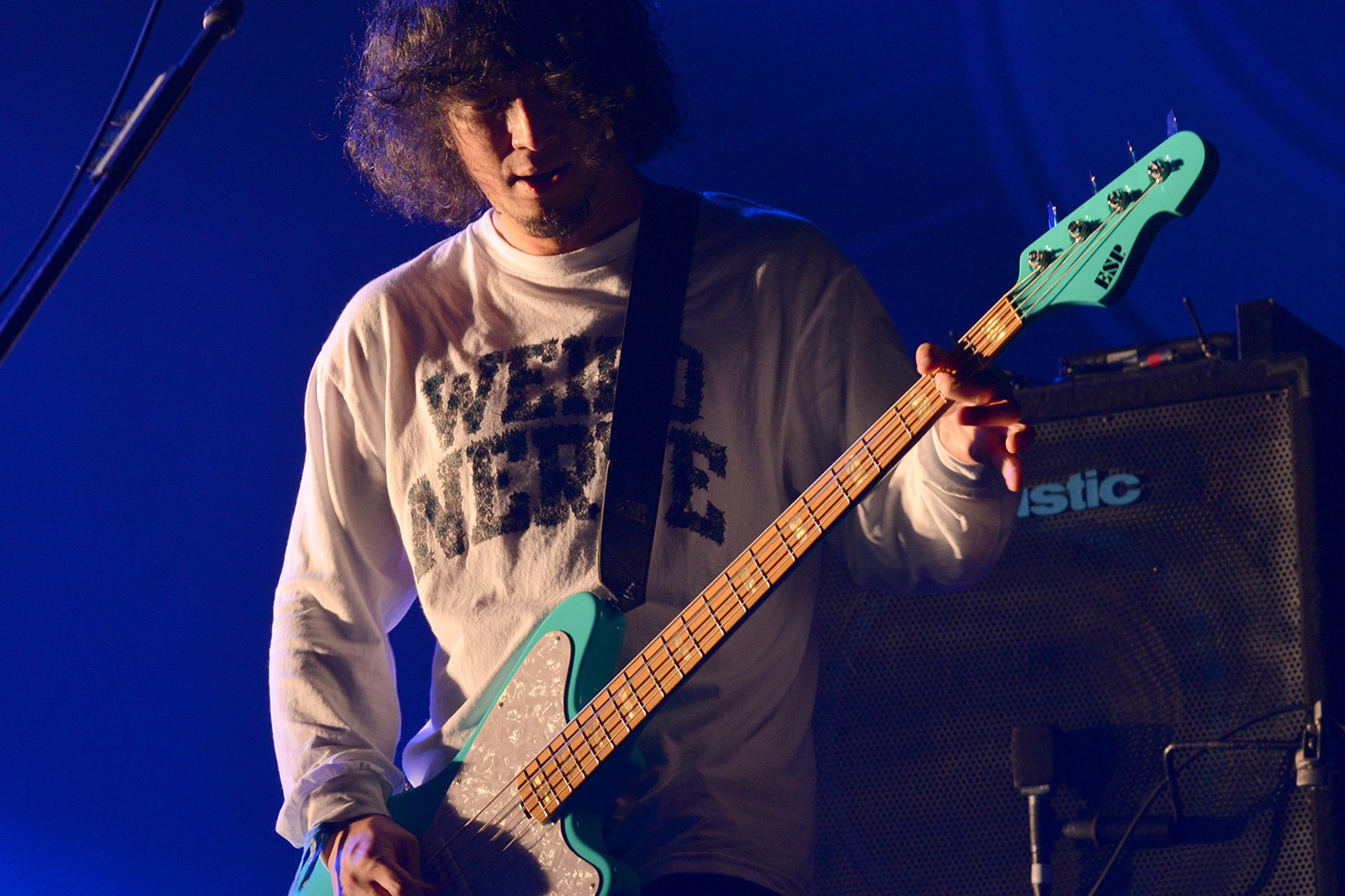 JOJI（B, Vo / dustbox）（Photo by Yasumasa Handa［showcase］）