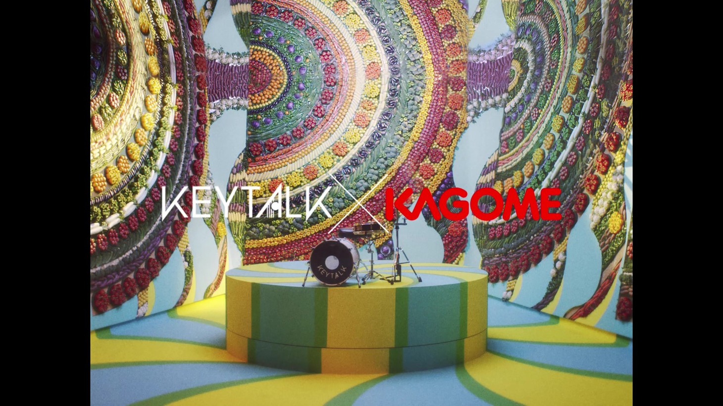 KEYTALK「ララ・ラプソディー」ミュージックビデオのワンシーン。
