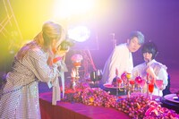 左から蜷川実花、DAOKO、MIYAVI。