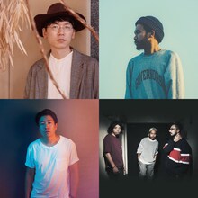 Kan Sano、mabanua、Ovall、Michael Kaneko。