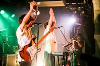 ヤマサキセイヤ（Vo, G / キュウソネコカミ）（撮影：新倉映見）