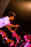 ヤマサキセイヤ（Vo, G / キュウソネコカミ）（撮影：新倉映見）