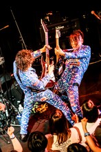 三橋隼人（G / HERE）と武田将幸（G / HERE）。（撮影：新倉映見）。