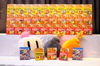 「ボンカレーゴールド×スーパーボンバーマン R」パッケージのラインナップ。