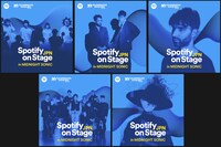「Spotify on Stage in MIDNIGHT SONIC」告知ビジュアル